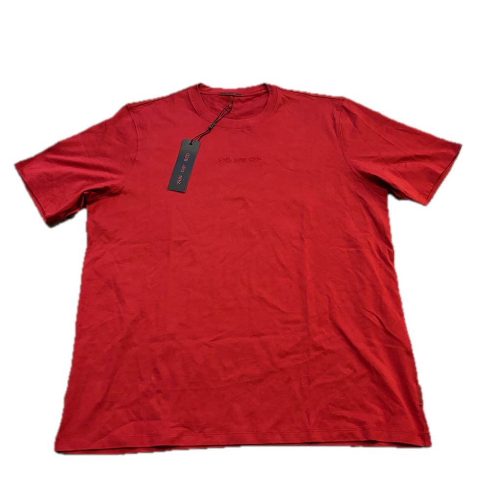 Sun Day Red Tiger Woods SSDK Matter T-Shirt Red Mens Large CMK0027 NWT